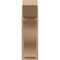Ekena Millwork 7 1/2-in W x 16-in D x 24-in H Funston Slat Rough Cedar Woodgrain TimberThane Outlooker, Primed Tan OUTUR075X16X24FST24RCPR - alternate 2